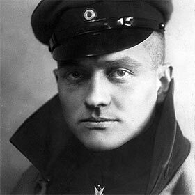 The ace airman, the “Red Baron,” died in a train accident.