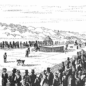 The first Wimbledon tournament was held in 1877.
