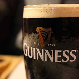 The Guinness brewery was founded in Glasgow, Scotland.