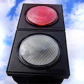 The first traffic light was installed on Wall Street, New York, in 1898.