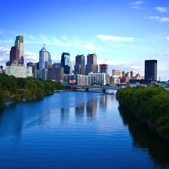 Philadelphie est la capitale de la Pennsylvanie.