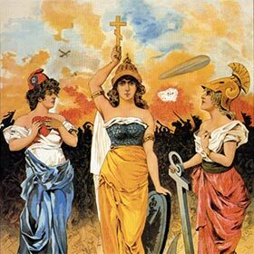 La Triple-Entente regroupait l’Allemagne, l’Italie et l’Autriche-Hongrie.