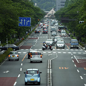 About 10% of the world population drives on the left side of the road.