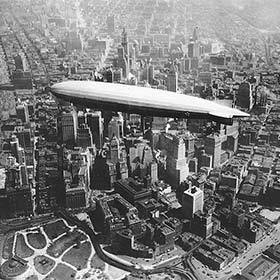 Aucun Zeppelin n’a réussi à traverser l’Atlantique.