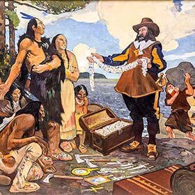 Samuel de Champlain set foot on what is now Canada before Jacques Cartier.