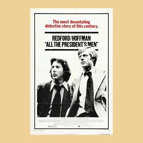 Under pressure from the White House, All the President’s Men, a film about Watergate, did not win an Oscar.