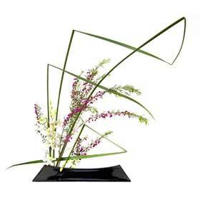Ikebana is an art of floral arrangement from the Korean tradition.