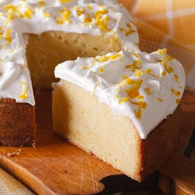 The popular tres leches (three milk) cake from Latin America is made with milk from three different animal species.