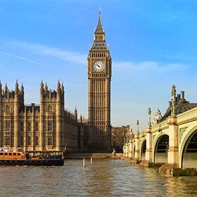 “Big Ben” is the name of the tower attached to the Palace of Westminster.