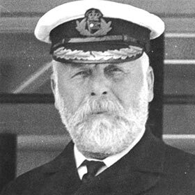 Edward John Smith, the captain of the Titanic, survived the wreck.