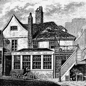 Several people drowned in London during a flood of beer.