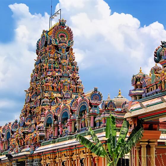 Sri Mahamariamman Temple was originally a private shrine for a single family.