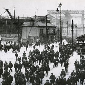 Environ 14 000 ouvriers ont travaillé à la construction du Titanic.