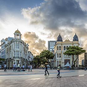 Portuguese and Spanish are the two official languages of Brazil.