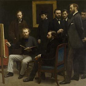 There were no women in the Impressionist movement.