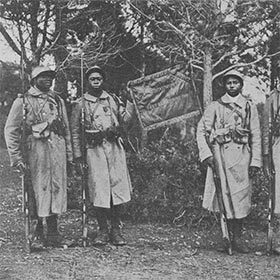 More than 200,000 Senegalese fought for France.