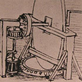 Leonardo da Vinci employed hundreds of craftsmen to build his inventions.