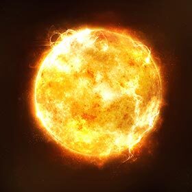 The Sun could contain around 1.3 million Earths.