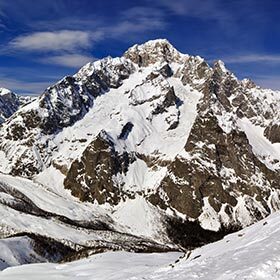 The Mont Blanc is the highest point of the Andes Mountains.