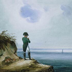 L’île Sainte-Hélène, où est mort Napoléon, se trouve environ à 100 km (60 mi) à l’est de Sainte-Lucie dans les Caraïbes.