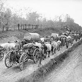 The Austro-Hungarian forces conquered Serbia in three days.