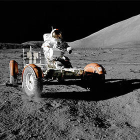 Only two men walked on the Moon.