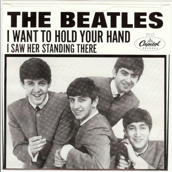 I Want To Hold Your Hand est la chanson des Beatles qui est restée le plus longtemps en tête du palmarès Billboard.