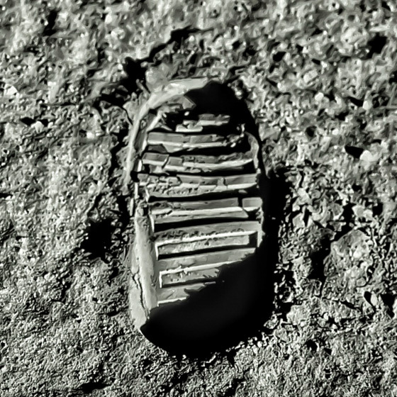 Only two men, Neil Armstrong and Buzz Aldrin, have walked on the Moon.