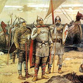 The Varangians were Vikings.