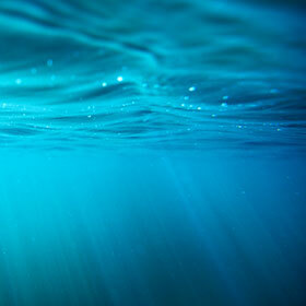 Oceans are about 0.5% salt and 99.5% water.