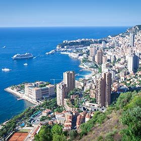 It’s faster to cross the Principality of Monaco than Central Park in New York.