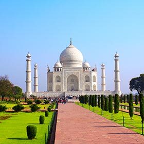 The Taj Mahal is located near Mumbai (Bombay), on the Red Sea coast.