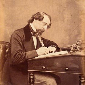 The talented novelist Charles Dickens wrote about the lives of rich 19th-century Londoners.