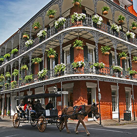 New Orleans was devastated by Hurricane Katrina in 2005.