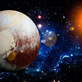 One year on Pluto lasts 248 Earth years.