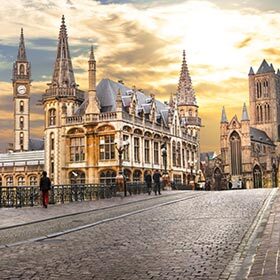 Ghent is the capital of the diamond industry.