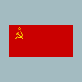 La Russie a conservé le drapeau de l’Union soviétique comme drapeau national.
