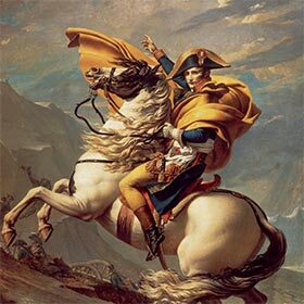 Napoleon Bonaparte took the Mona Lisa for his personal use.