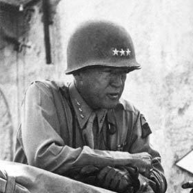 General George Patton survived the war, but died soon after in a car accident in Germany.