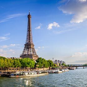 At the end of his life, Jules Verne rented a room at the top of the Eiffel Tower.