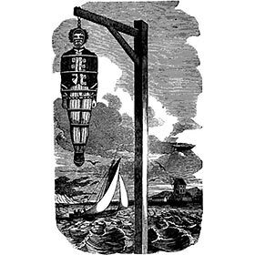 William Kidd’s body was suspended over the Thames for three years.