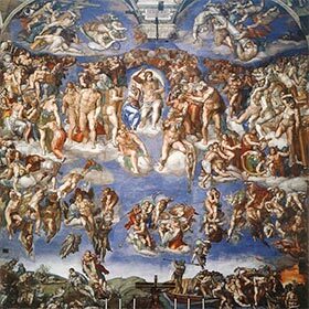 La fresque Le jugement dernier se trouve au Musée du Louvre.