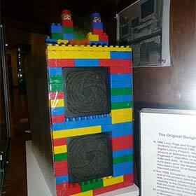 The first Google server was partly built of Lego bricks.