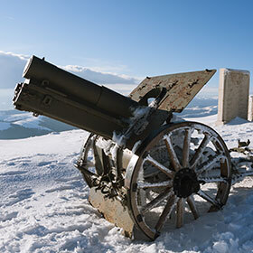 The Cold War was between Chile and Argentina over control of Antarctica.