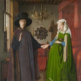Jan van Eyck was greatly influenced by Michelangelo.