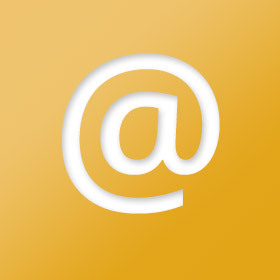 We now have to put the @ in an email address because of a typo.