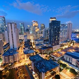 More than 100 million people live in the Philippines.