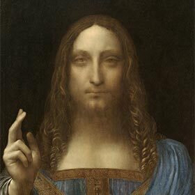 The painting Salvator Mundi, by Leonardo da Vinci, sold for 450.3 million US dollars.