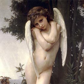 Arrows were not part of the original Cupid myth.