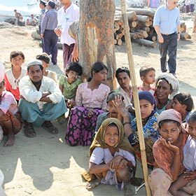 In 2017, the Rohingyas fled Myanmar in large numbers to Bangladesh, Malaysia, Indonesia, or Thailand.